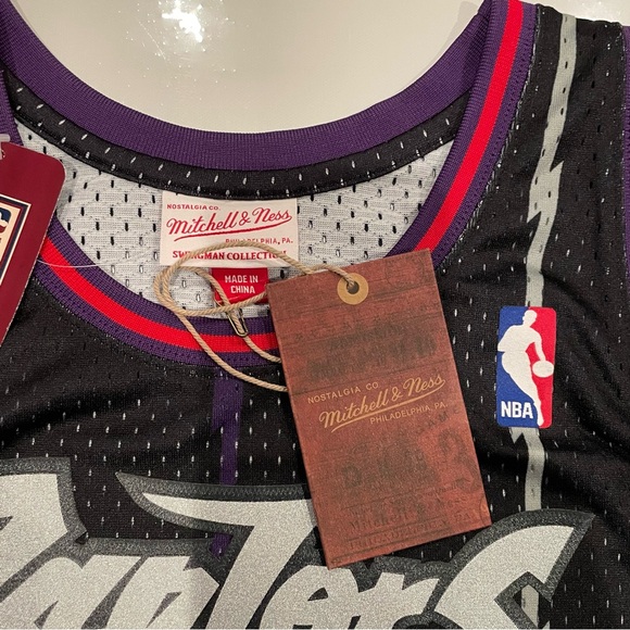 Mitchell and Ness NBA Swingman Toronto Raptors Vince Carter Jersey Size Large - Picture 6 of 9